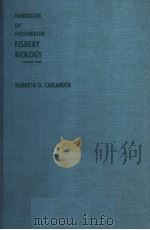 HANDBOOK OF FRESHWATER FISHERY BIOLOGY VOLUME TWO PDF电子版封面 0813806704 KENNETH D.CARLANDER