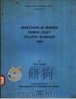 OPERATIONS OF MODERN FISHING CRAFT ATLANTIC SEABOARD  1960（ PDF版）
