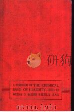 A SYMPOSIUM ON THE CHEMICAL BASIS OF HEREDITY（ PDF版）