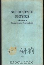 SOLID STATE PHYSICS  ADVANCES IN RESEARCH AND APPLICATIONS  VOLUME 25（ PDF版）