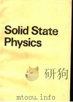 SOLID STATE PHYSICS  SECOND EDITION（ PDF版）
