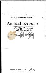 THE CHEMICAL SOCIETY ANNUAL REPORTS ON THE PROGRESS OF CHEMISTRY VOL.66 1969 A PDF电子版封面