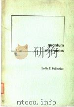 QUANTUM MECHANICS PDF电子版封面 0137479328 LESLIE E.BALLENTINE