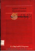 APPLIED CLASSICAL ELECTRODYNAMICS VOLUME 2:NONLINEAR OPTICS（ PDF版）
