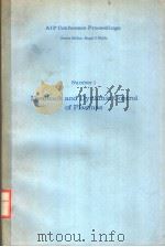 AIP CONFERENCE PROCEEDINGS NUMBER 1 FEEDBACK AND DYNAMIC CONTROL OF PLASMAS PDF电子版封面 T.K.CHU AND H.W.HENDEL