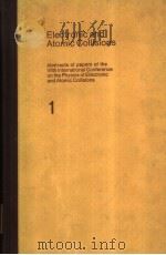 ELECTRONIC AND ATOMIC COLLISIONS  1（ PDF版）
