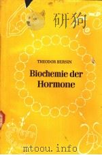 BIOCHEMIE DER HORMONE PDF电子版封面