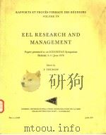 EEL RESEARCH AND MANAGEMENT PDF电子版封面 F.THUROW