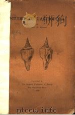 STUDIES OF GASTROPODA PDF电子版封面 AMADEUS W.GRABAU