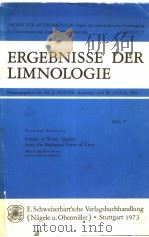 ERGEBNISSE DER LIMNOLOGIE PDF电子版封面 3510470052 PROF.DR.H.J.ELSTER PROF.DR.W.