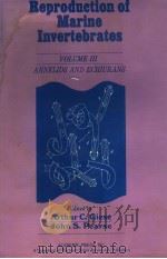 REPRODUCTION OF MARINE INVERTEBRATES VOLUME 3（ PDF版）