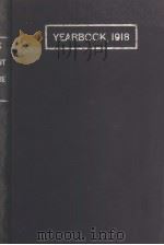 YEARBOOK OF THE UNITED STATES DEPARTMENT OF AGRICULTURE 1918 PDF电子版封面