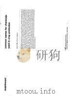 COMMON NAMES FOR CHEMICALS USED IN CROP PROTECTION AUTUMN 1964 VOLUME 3 NUMBER 3 PDF电子版封面
