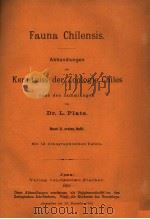 ZOOLOGISCHE JAHRBUCHER SUPPLEMENT 5 1899 PDF电子版封面