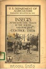 U.S.DEPARTMENT OF AGRICULTURE FARMERS'BULLETIN NO.1557 PDF电子版封面