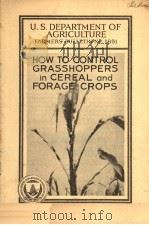 U.S.DEPARTMENT OF AGRICULTURE FARMERS'BULLETIN NO.1691 PDF电子版封面