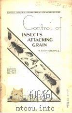 CONTROL OF INSECTS ATTACKING GRAIN IN FARM STORAGE PDF电子版封面