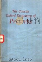 THE CONCISE OXFORD DICTIONARY OF PROVERBS  SECOND EDITION（1992年 PDF版）