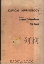 CLINICAL IMMUNOLOGY PDF电子版封面 0061408344 SAMUEL O.FREEDMAN PHIL GOLD