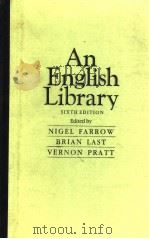 AN ENGLISH LIBRARY SIXTH EDITION PDF电子版封面 7506222353
