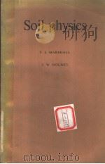 SOIL PHYSICS PDF电子版封面 0521226228 T.J.MARSHALL J.W.HOLMES