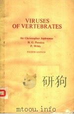 VIRUSES OF VERTEBRATES FOURTH EDITION PDF电子版封面 0702006785 H.G.PEREIRA P.WILDY