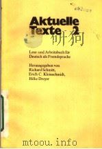 AKTUELLE TEXTE 2 PDF电子版封面 3125595207