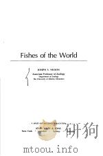 FISHES OF THE WORLD PDF电子版封面 JOSEPH S.NELSON