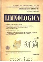LIMNOLOGICA BAND 15 PDF电子版封面