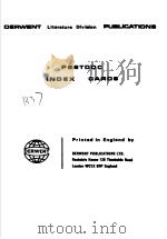DERWENT LITERATURE DIVIAION PUBLICATIONS PESTDOC INDEX CAROS PDF电子版封面