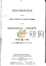 PROCEEDINGS OF THE GENERAL MEETINGS FOR SCIENTIFIC BUSINESS OF THE ZOOLOGICAL SOCIETY OF LONDON  192（ PDF版）