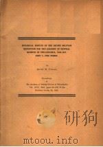 ZOOLOGICAL RESULTS OF THE SECOND BOLOVIAN EXPEDITION FOR THE ACADEMY OF NATURAL SCIENCES OF PHILADEL PDF电子版封面 HENRY W.FOWLER