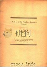 A STUDY OF SYRPHID FLIES FROM MADAGASCAR PDF电子版封面 FRANK M.HULL
