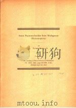 SOME PSAMMOCHARIDAE FROM MADAGASCAR（ PDF版）