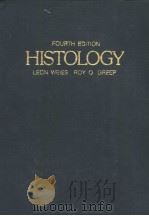 HISTOLOGY FOURTH EDITION PDF电子版封面 007069091X LEON WEISS ROY O.GREEP