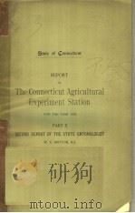 REPORT OF THE CONNECTICUT AGRICULTURAL EXPERIMENT STATION 1902 PDF电子版封面