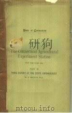 REPORT OF THE CONNECTICUT AGRICULTURAL EXPERIMENT STATION 1903 PDF电子版封面