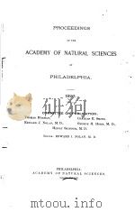 PROCEEDINGS OF THE ACADEMY OF NATURAL SCIENCES OF PHILADELPHIA  1896（ PDF版）