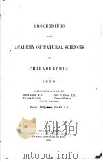 PROCEEDINGS OF THE ACADEMY OF NATURAL SCIENCES OF PHILADELPHIA  1880（ PDF版）
