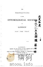 THE TRANSACTIONS OF THE ENTOMOLOGICAL SOCIETY OF LONDON 1883 PDF电子版封面