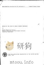 REVIEW OF THE STATE OF WORLD FISHERY RESOURCES 1987 PDF电子版封面