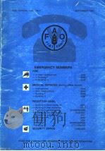 FAO TELEPHONE DIRECTORY（ PDF版）