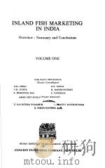 INLAND FISH MARKETING IN INDIA VOLUME ONE PDF电子版封面 D.K.DESAI G.S.GUPTA V.K.GUPT