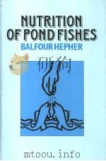 NUTRITION OF POND FISHES（ PDF版）
