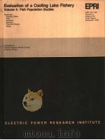 EVALUATION OF A COOLING LAKE FISHERY VOLUEM 3：FISH POPULATION STUDIES（1979 PDF版）