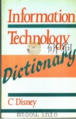 INFORMATION TECHNOLOGY DICTIONARY PDF电子版封面 0273024949