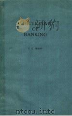 A DICTIONARY OF BANKING（ PDF版）