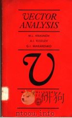 VECTOR ANALYSIS PDF电子版封面 M.L.KRASNOV A.I.KISELEV G.I.