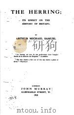 THE HERRING PDF电子版封面 ARTHUR MICHAEL SAMUEL