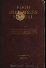 FOOD INDUSTRIES MANUAL PDF电子版封面